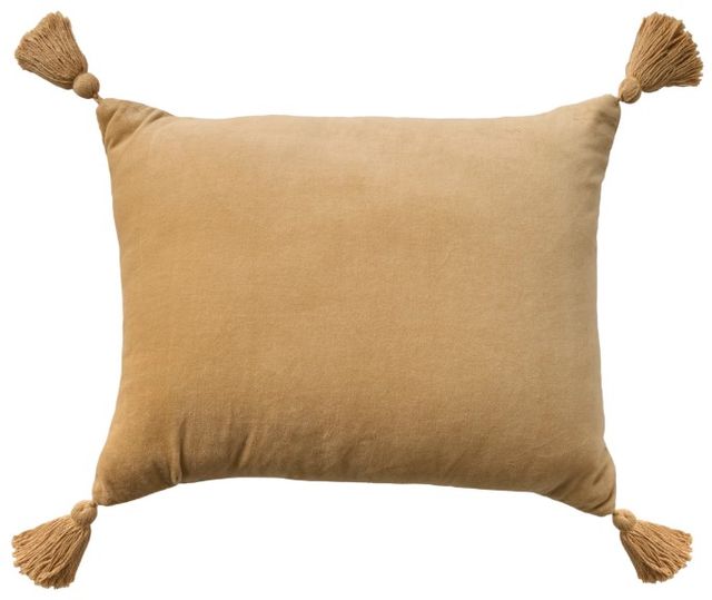Nourison Home™ Mina Victory Vintage Pillow Beige Flowers 20"x20" Throw Pillow-1