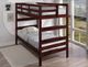 Donco Kids Promo Shaker Dark Cappuccino Youth Twin/Twin Bunkbed-1