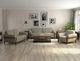 International Furniture Direct Loft Brown Beige 95" Sofa-1