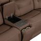 Liberty Furniture Beckham 7-Piece Aline Saddle Leather Leather Power Reclining Curved Sectional-3