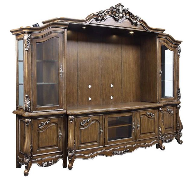 ACME Furniture Latisha Antique Oak Entertainment Center