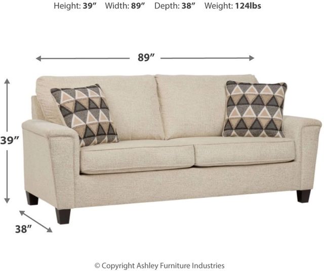 Signature Design by Ashley® Abinger Natural Sofa-5