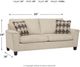 Signature Design by Ashley® Abinger Natural Sofa-2