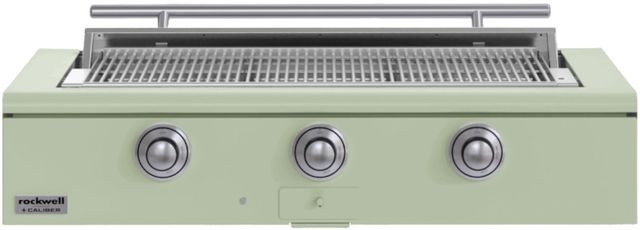 Caliber™ Rockwell Social 3-Burner Sage Built-In Natural Gas Grill with Stainless Steel Hardware-0