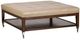 Vanguard® Furniture Customizable Michael Weiss Tucker Ottoman with Casters-0