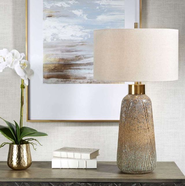 Uttermost® Western Sky Gold Table Lamp-1