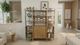Nest Home Collections Kenneth Natural Blonde Etagere Room Divider-1