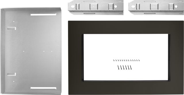Whirlpool® 30 Black Stainless Steel Built In Microwave Trim Kit