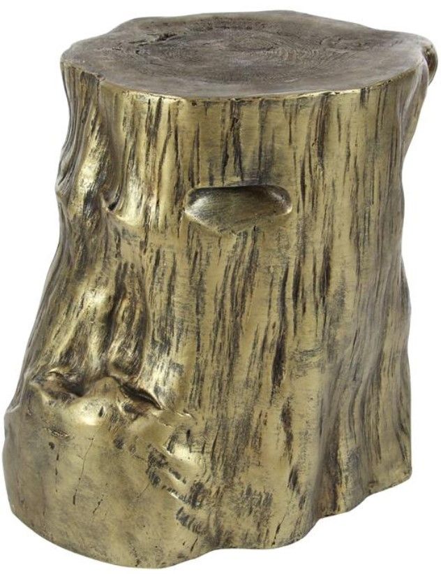 Deco Marche Satin Gold Accent Table-1
