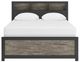 Signature Design by Ashley® Jonnifer Black/Gray Queen Bookcase Panel Bed-2