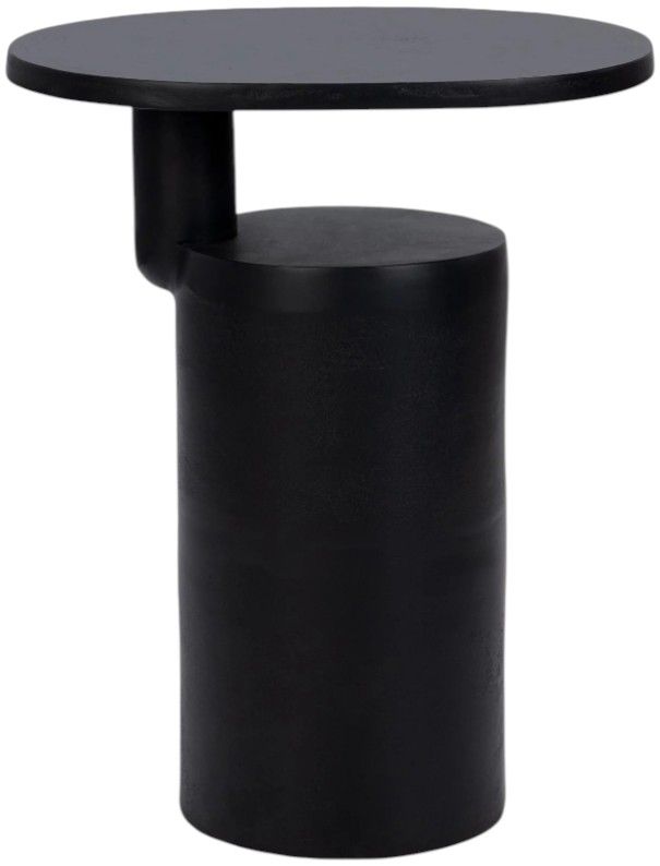 Classic Home Decklyn Black Side Table-2