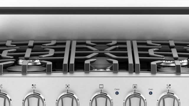 Viking® 3 Series 30" Damascus Gray Pro Style Gas Range-1