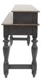 Liberty Furniture Ocean Isle Slate Console Table with Weathered Pine Top-2