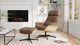Fjords® Customizable Falcon Classic Comfort Manual Reclining Chair with Footstool-1