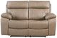 Parker House® Theon Stokes Toffee Manual Reclining Loveseat-2
