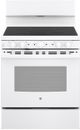 GE® 30" White Freestanding Electric Range-0