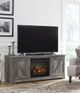 Signature Design by Ashley® Wynnlow Gray 63" TV Stand with Electric Fireplace-4