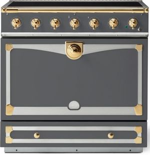 La Cornue CornuFé 90 Albertine 36" Graphite Freestanding Induction Range