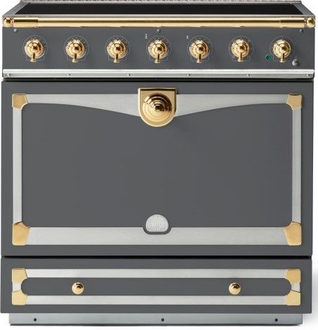 La Cornue CornuFé 90 Albertine 36" Graphite Pro Style Induction Range-0