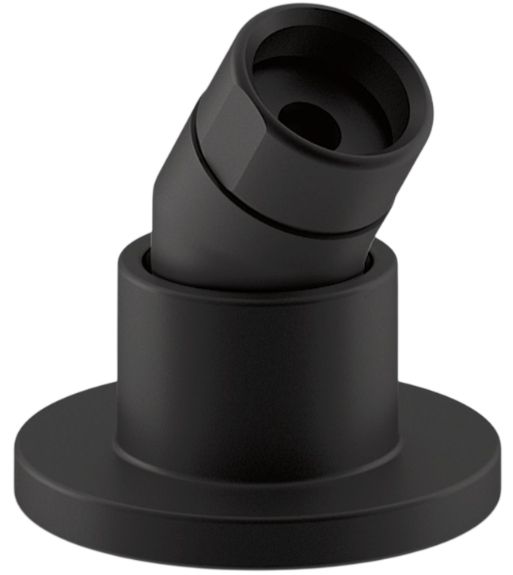 KOHLER® Stillness® Matte Black Deck-Mount Handshower Holder with Hoses-0