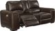 Signature Design by Ashley® Alessandro Walnut Power Reclining Loveseat with Adjustable Headrest -1