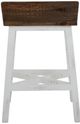 International Furniture Direct Pueblo Brown/White 24" Counter Stool-4