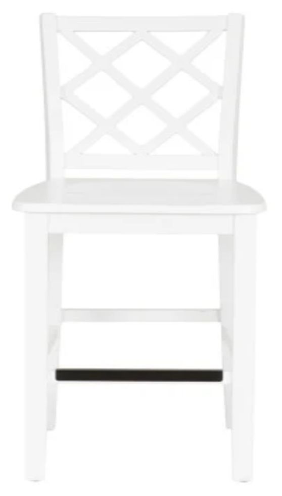 Powell® Maui White Counter Stool -3