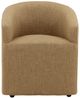 Dovetail Furniture Breana Camel Dining Chair-1