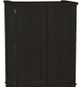 Crate Designs™ Furniture Espresso Small Closet Armoire-1