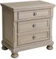 Homelegance® Bethel Wire Brushed Gray Nightstand-0