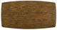 Furniture of America® Oberwil Antique Oak Dining Table with Black Legs -2