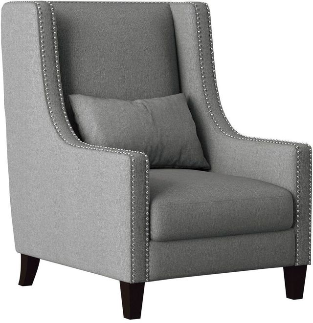 Mazin Furniture Keller Light Gray Accent Chair-1