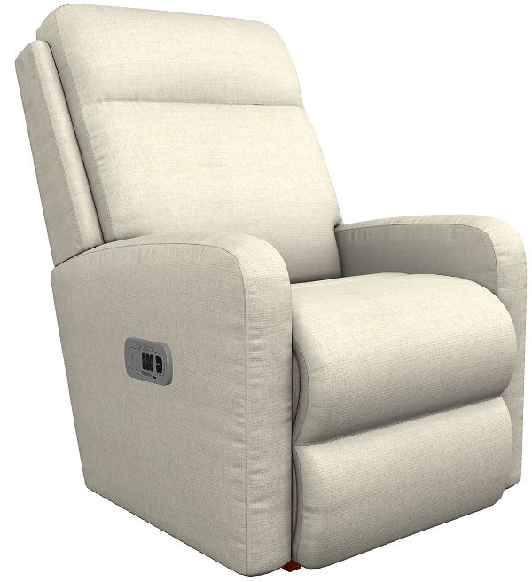 La-Z-Boy® Finley Bone Power Rocking Recliner with Headrest-0