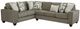 Albany Industries 2-Piece Huey Heather Sectional-0