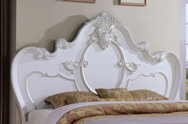 Furniture of America® Roselli 4-Piece White Queen Bedroom Set-3