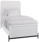 Bernards Stiltz White Full Youth Panel Bed-0