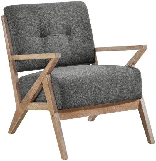 Homelegance® Ollen Dark Gray Accent Chair-0