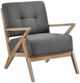 Homelegance® Ollen Dark Gray Accent Chair-0