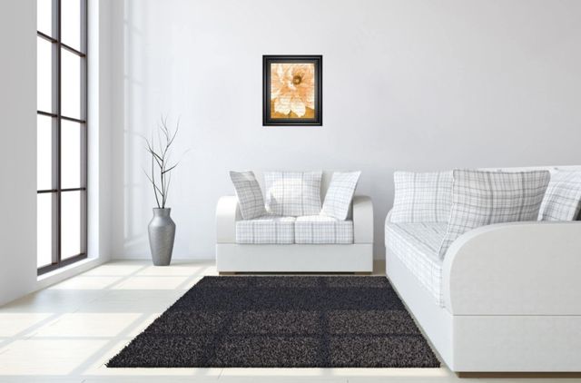 Classy Living Patricia Pinto Beautiful Cream Peonies Script Il Wall Art-1