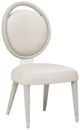 Michael Amini® Eclipse Ivory Jacquard/Moonlight Side Chair-0