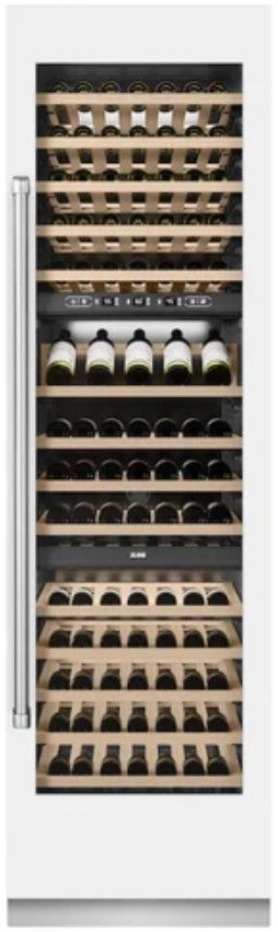 ZLINE 24" 12.4 Cu. Ft. White Matte Triple Zone Column Wine Cooler-2