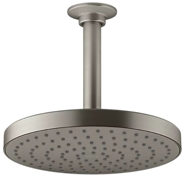 KOHLER® Awaken® Vibrant Brushed Nickel 1.75 GPM 8" Single-Function Rainhead-0