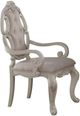 ACME Furniture Ragenardus 2-Piece Beige/Antique White Arm Chair-0