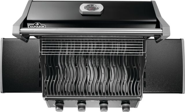 Napoleon Rogue® 525 4-Burner Black Freestanding Natural Gas Grill-4
