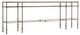 Hooker® Furniture La Grange Saint James Brown Console with Black Base-0