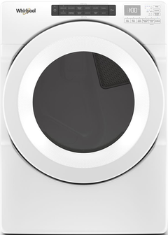 Whirlpool® 7.4 Cu. Ft. White Front Load Electric Dryer