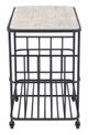 Zuo® Argus Black Bar Cart-2