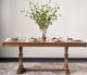 Urban Collections by Yutzy Woodworking Harper Cappuccino Double Pedestal Dining Table -0