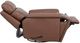 Flexsteel® Meet Your Perfect Match Refined Manual Swivel Gliding Recliner with Power Headrest and Lumbar-4