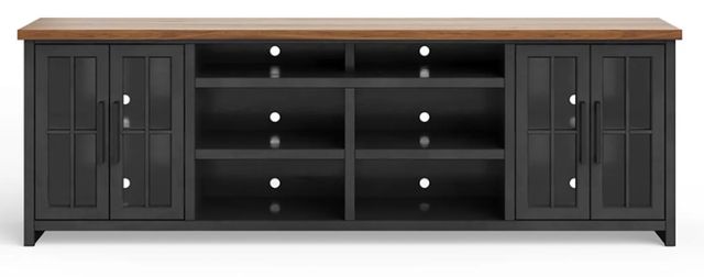 Legends Home Essex Seal Skin/Whiskey 96" TV Console-3